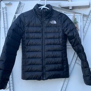 The North Face Zip Up Puffer Jacket